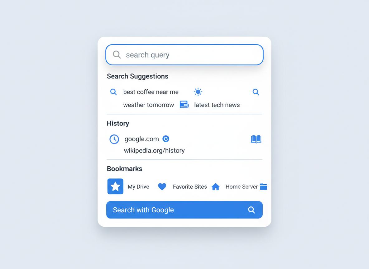 Chrome 智能地址栏